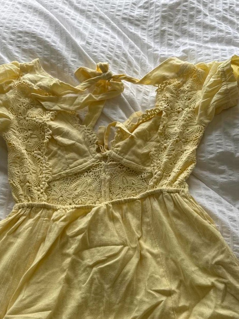 Free People All You Need Is Lace Midi Dress - Picture 4 of 5